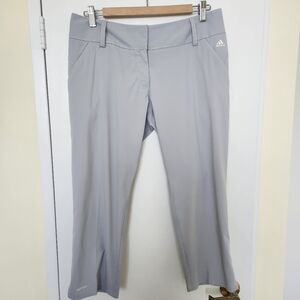 Adidas Light Grey Cropped Pants